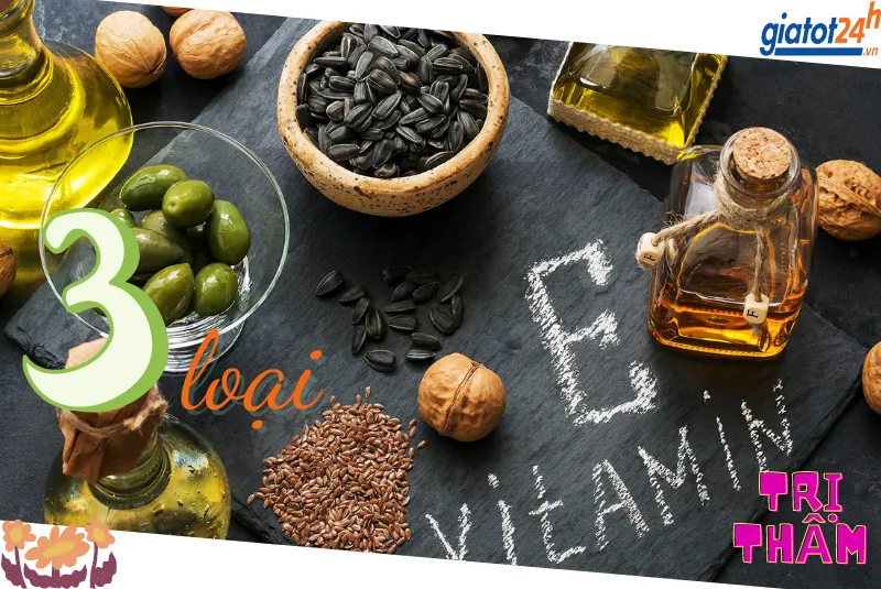 vitamin e trị thâm