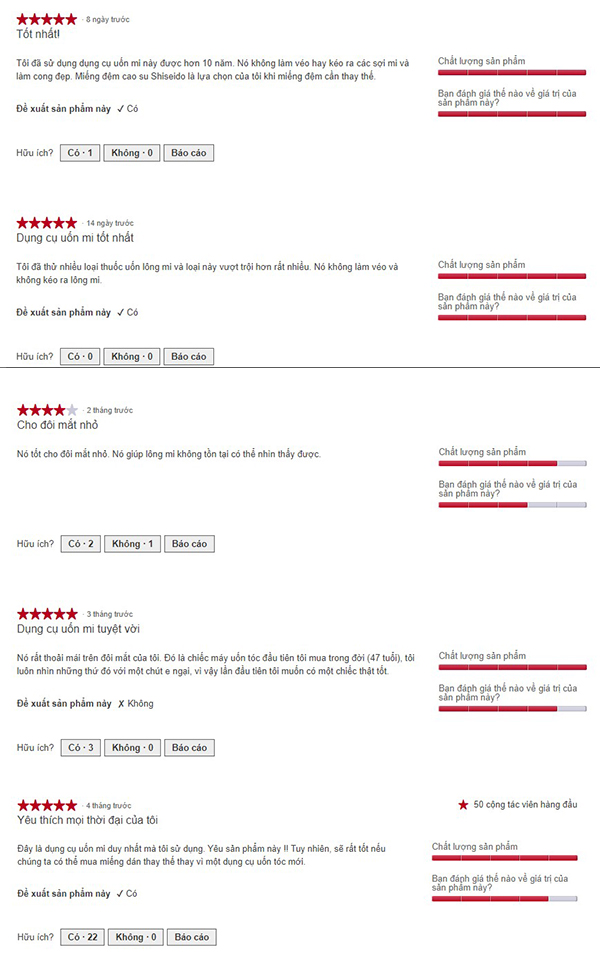 Kẹp Bấm Mi Shu Uemura Eyelash Curler Nhật Bản 7 kẹp mi nhật bản đánh giá