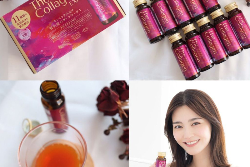 Nước Uống The Collagen Shiseido EXR Số 1 Nhật Bản chứa gì? 9 thành phần collagen shiseido exr dạng nước