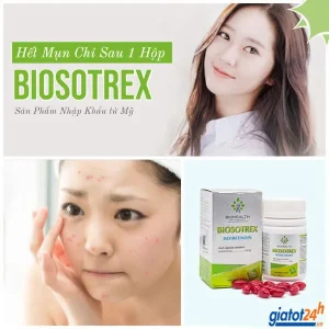 giảm mụn biosotrex