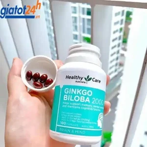 Viên Bổ Não Ginkgo Biloba Healthy thành phần